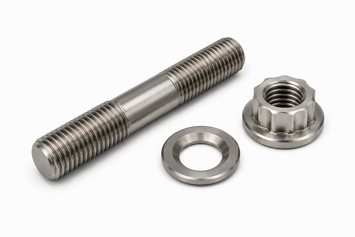 Titanium Exhaust Stud Kit M8 x 1.25 x 45mm